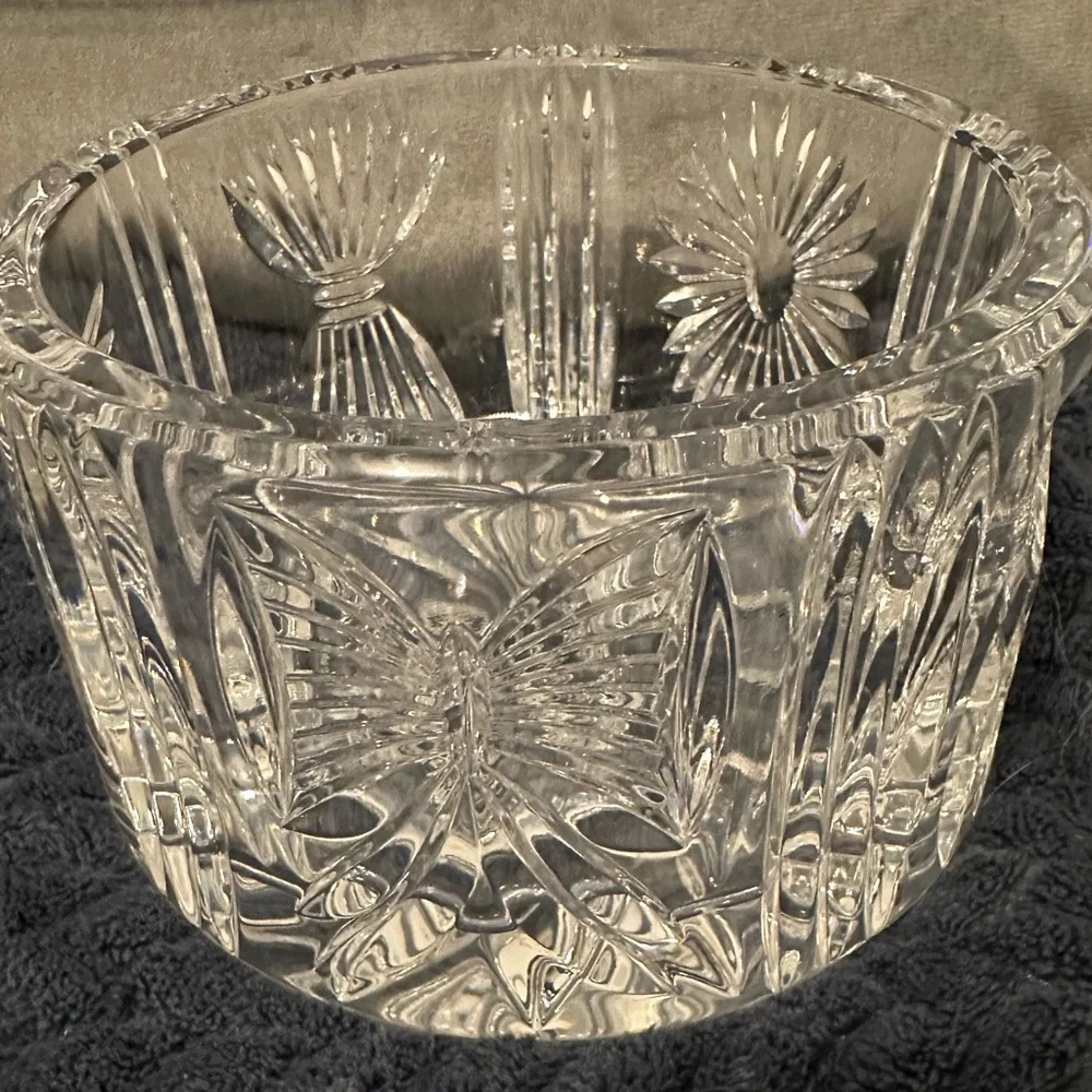 NEW Waterford Crystal Elegant Champagne Bottle Coaster The Millennium Collection